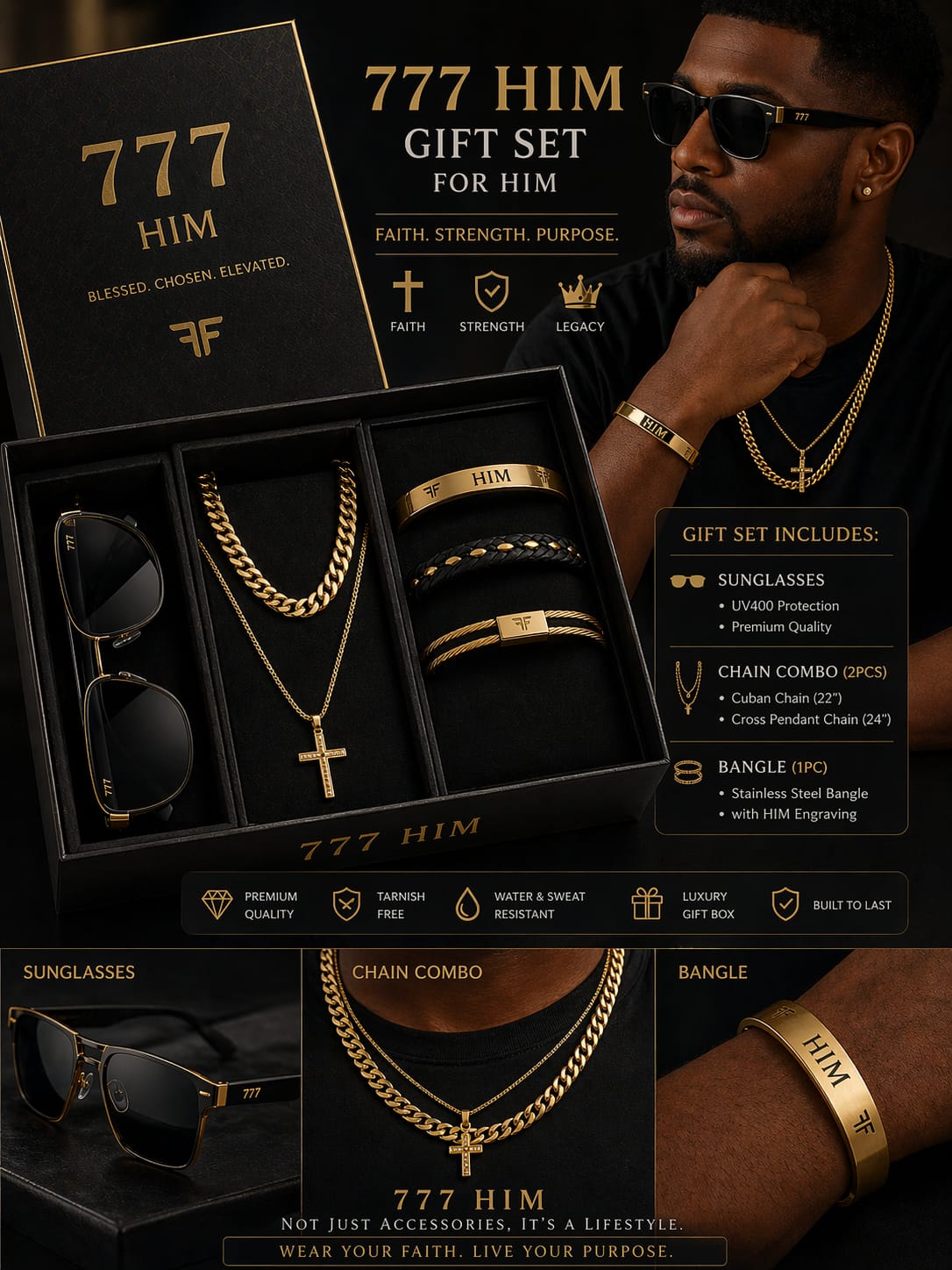 777 Him Gift Set